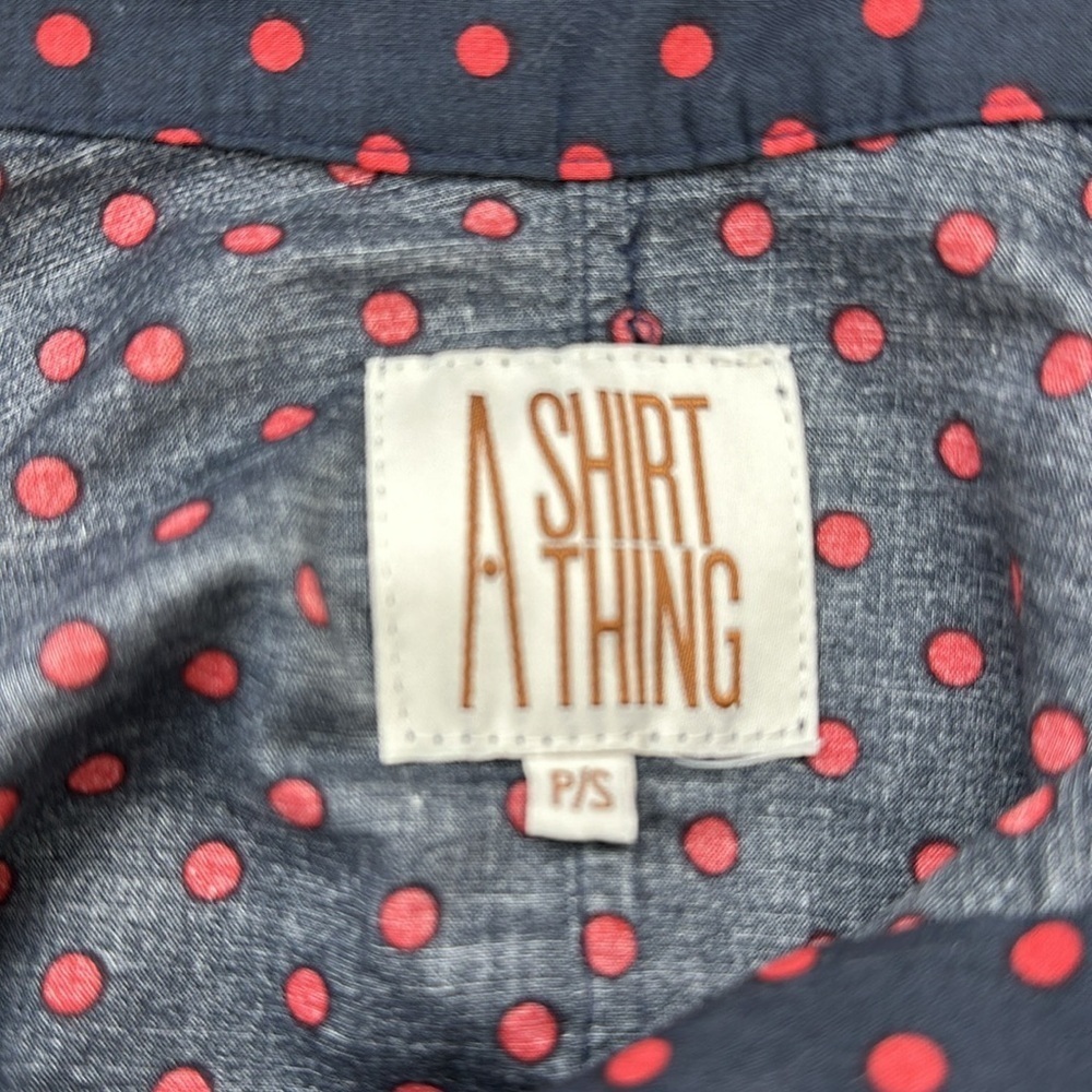 A Shirt Thing Polka Dot Long Sleeve Top - Picture 8 of 9
